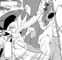 Black Kyurem in the Hoopa and the Clash of Ages manga