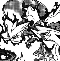 Kyurem in the Hoopa and the Clash of Ages manga