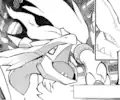 White Kyurem in the Hoopa and the Clash of Ages manga