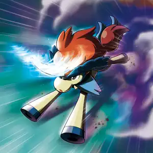 Ordinary Form Keldeo using Sacred Sword