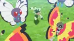 Sun Pattern Vivillon in Pokémon Horizons: The Series