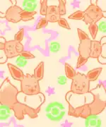 League Card background from Pokémon: Let's Go, Eevee!