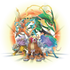 Some Legendary Pokémon featured in the game