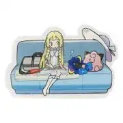 Lillie & Cosmog sticker