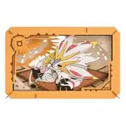 Lillie & Solgaleo paper theater