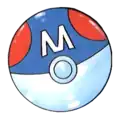 A Master Ball in Pokémon Pocket Monsters