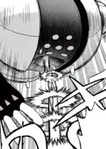 Sky Uppercut being used by Crystal's Hitmonchan, Monlee