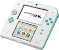A Sea Green Nintendo 2DS