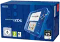 Transparent Blue Nintendo 2DS box