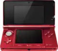 A Flame Red Nintendo 3DS