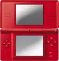 A Red Nintendo DS Lite