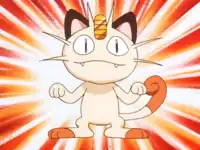 Pokémon League entrance exam instructor's Meowth