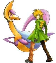 Palmer and his Cresselia in Pokémon Adventures