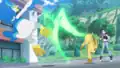 Leaf Blade being used by Perrin's Leafeon