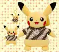 Pikachu wearing a Pikachu Batik Shirt Plush