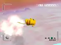 Pikachu using Skull Bash in Super Smash Bros. Melee.