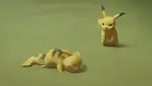 Pikachutwo in Mewtwo Strikes Back—Evolution