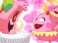 Imaginary pink Arbok and Weezing