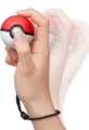 Poké Ball Plus being held