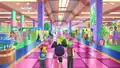 The interior of a Poké Mart