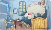 Munchlax & Snorlax playmat