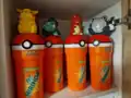 Pokémon water bottle from Mirinda
