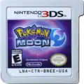 Pokémon Moon cartridge