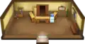 Interior of the Nursery in Pokémon Sun and Moon, and Pokémon Ultra Sun and Ultra Moon