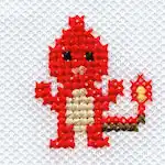 "The Charmeleon embroidery from the Pokémon Shirts clothing line."