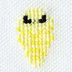 "The Kakuna embroidery from the Pokémon Shirts clothing line."