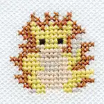 "The Sandslash embroidery from the Pokémon Shirts clothing line."