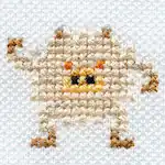 "The Mankey embroidery from the Pokémon Shirts clothing line."