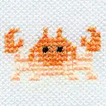 "The Krabby embroidery from the Pokémon Shirts clothing line."