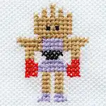 "The Hitmonchan embroidery from the Pokémon Shirts clothing line."