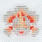 "The Goldeen embroidery from the Pokémon Shirts clothing line."