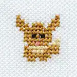 "The Eevee embroidery from the Pokémon Shirts clothing line."