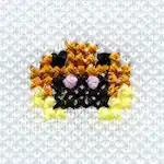 "The Kabuto embroidery from the Pokémon Shirts clothing line."