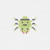 "The Spinarak embroidery from the Pokémon Shirts clothing line."