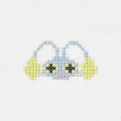 "The Chinchou embroidery from the Pokémon Shirts clothing line."