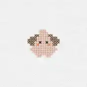 "The Cleffa embroidery from the Pokémon Shirts clothing line."