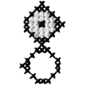 "The Unown B embroidery from the Pokémon Shirts clothing line."