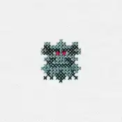 "The Pineco embroidery from the Pokémon Shirts clothing line."