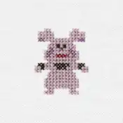 "The Granbull embroidery from the Pokémon Shirts clothing line."
