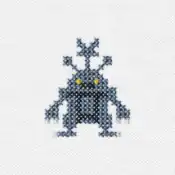 "The Heracross embroidery from the Pokémon Shirts clothing line."