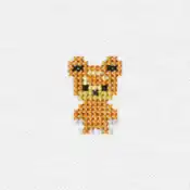 "The Teddiursa embroidery from the Pokémon Shirts clothing line."