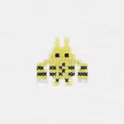 "The Elekid embroidery from the Pokémon Shirts clothing line."