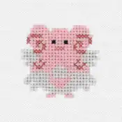 "The Blissey embroidery from the Pokémon Shirts clothing line."