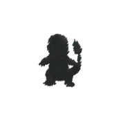 ""The silhouette Charmander embroidery from the Pokémon Shirts clothing line."