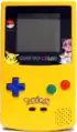 Special edition Game Boy Color that was bundled with Pokémon Yellow