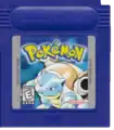 Pokémon Blue cartridge